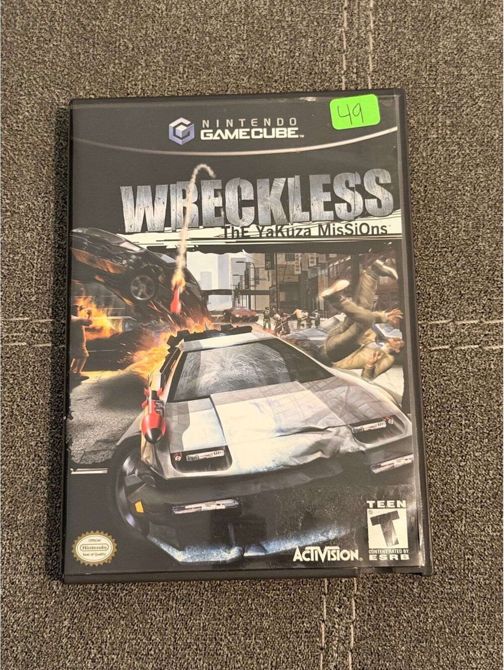 Wreckless Yakuza Missions for Nintendo GameCube